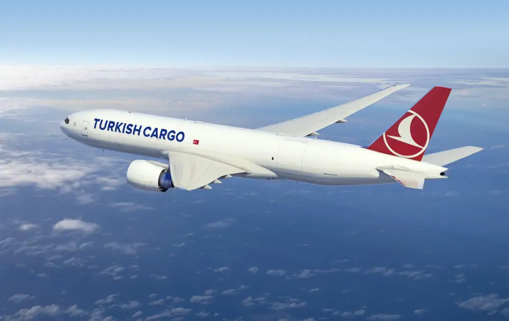 Boeing 777 Freighters Turkish Airlines - grafika: Boeing