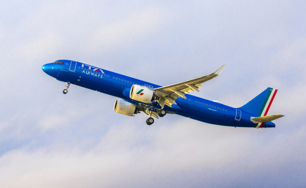 ITA Airways odebrały pierwszy A321neo z zakładów produkcyjnych Airbusa w Hamburgu - © Airbus Operations GmbH 2023