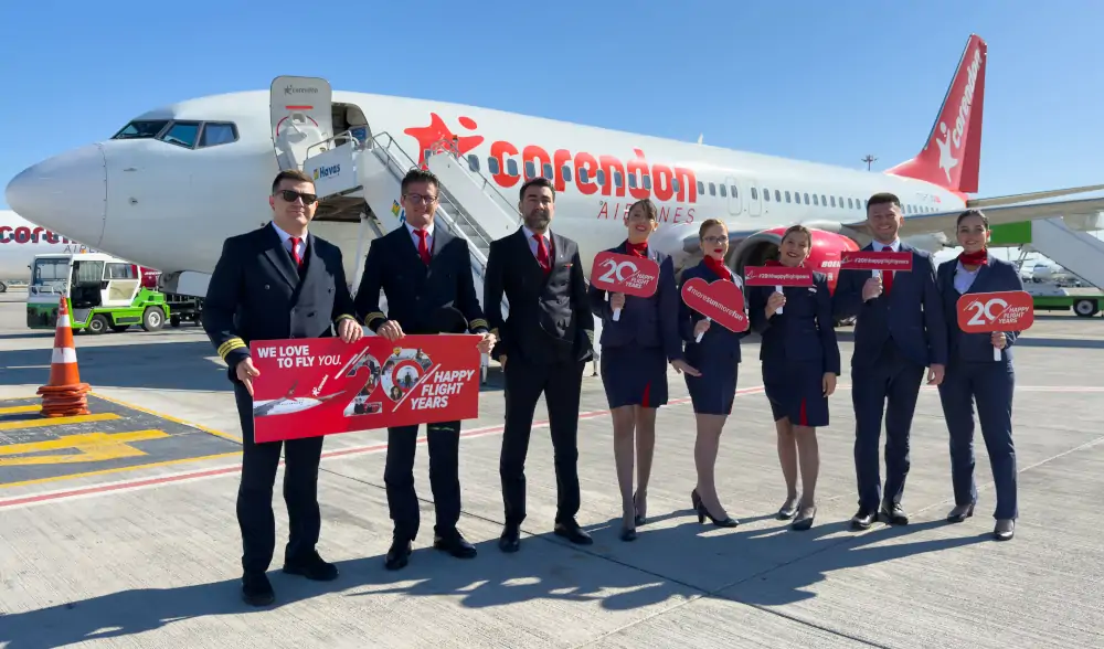 Corendon Airlines świętuje 20-lecie działalności