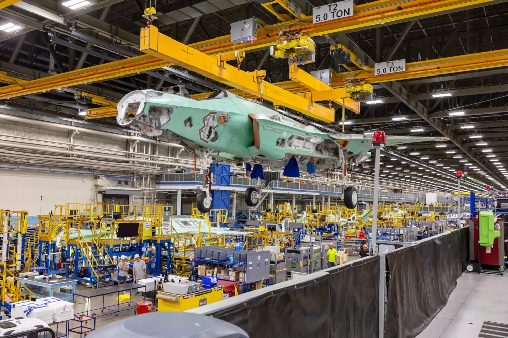 Pierwszy polski F-35A trafił na linię produkcyjną