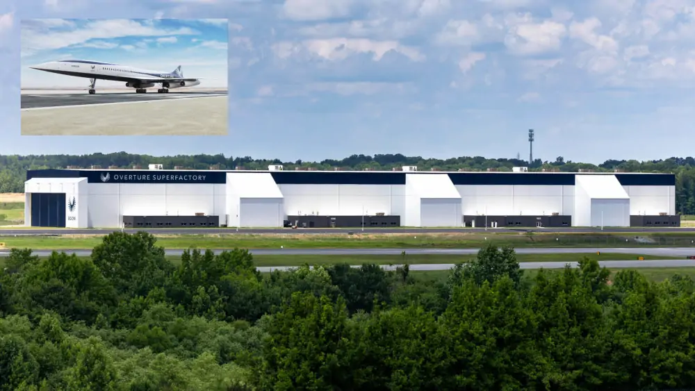 Fabryka samolotów naddźwiękowych - Overture Superfactory