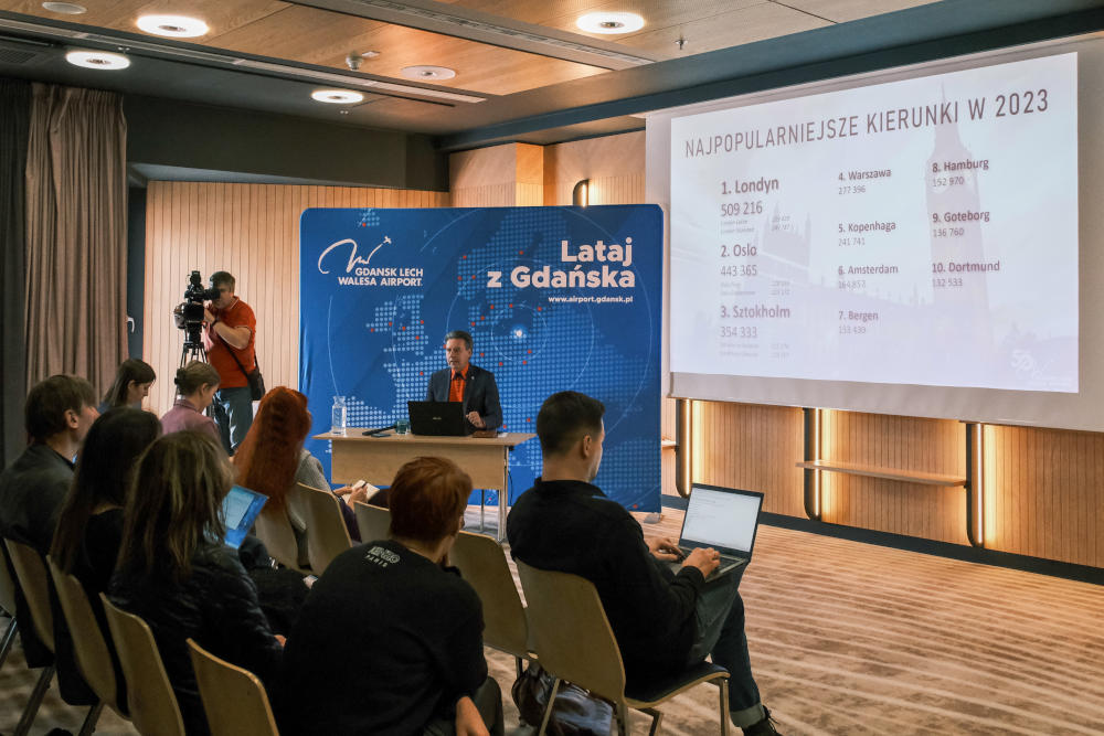 Konferencja w gdańskim porcie lotniczym