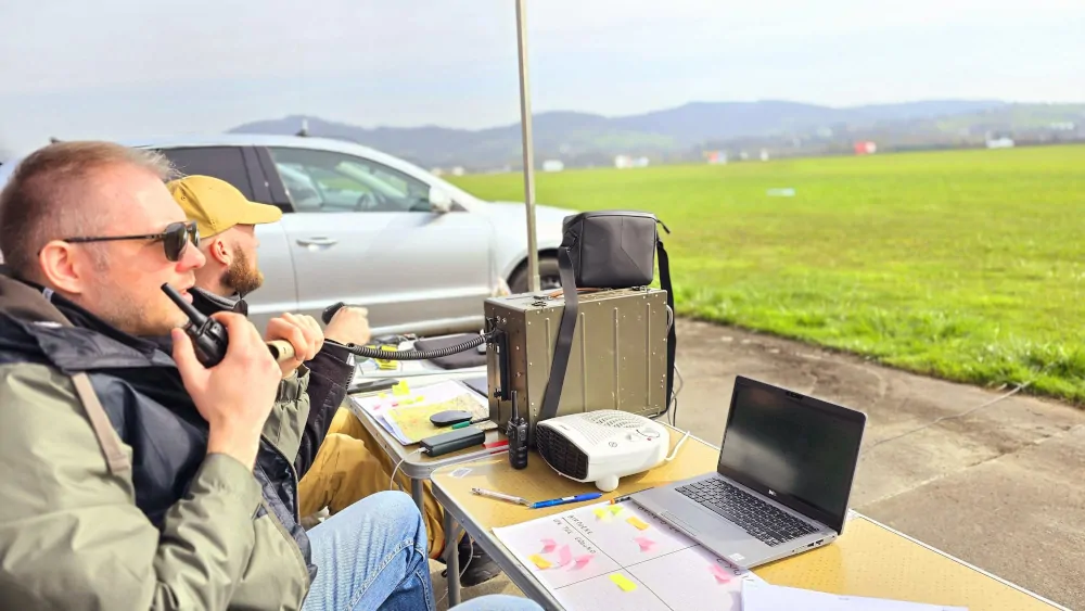 PAŻP testuje system Search&Help w ćwiczeniach ze strażą pożarną