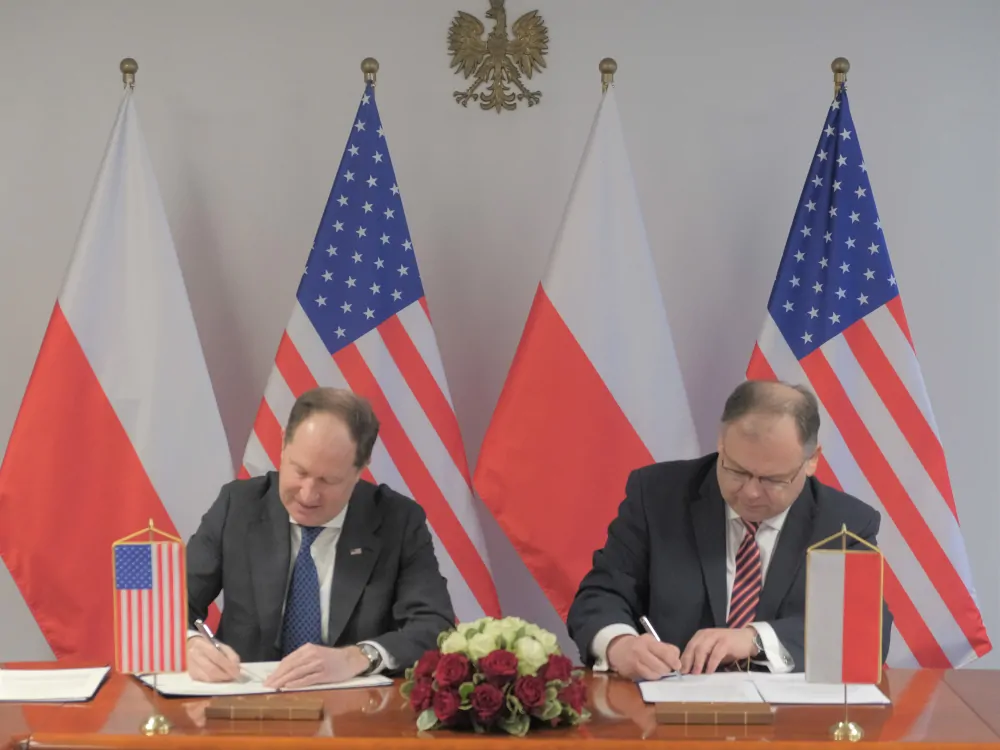 Piotr Samson oraz Mark Brzezinski