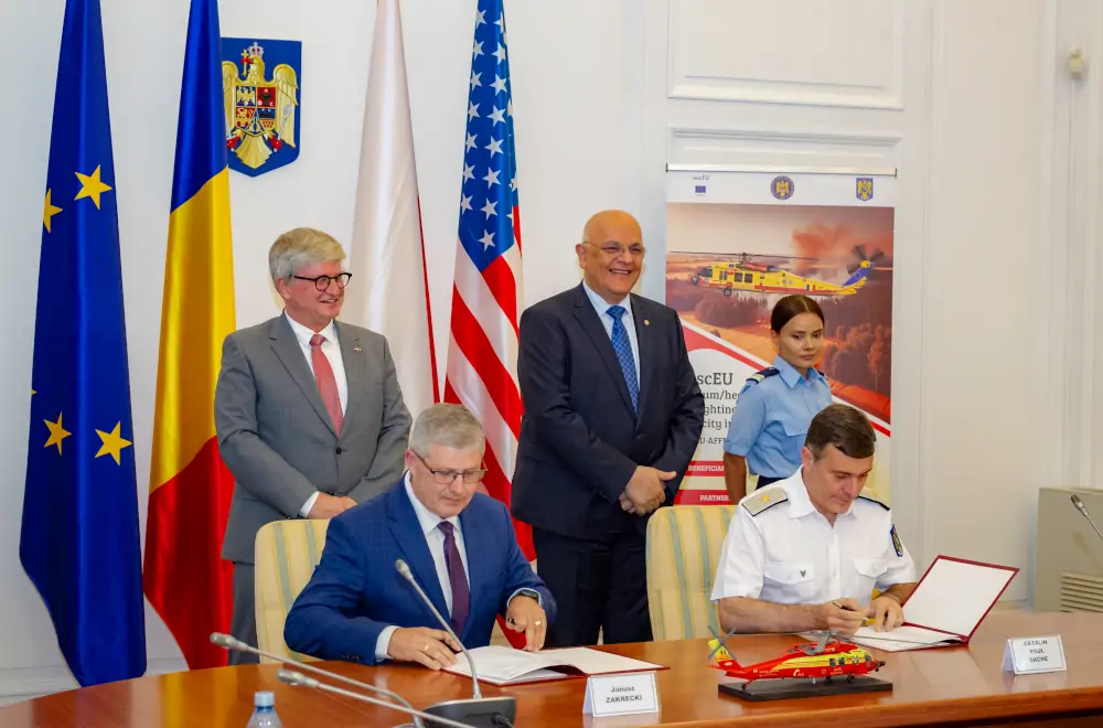 Podpisanie umowy na zakup Black Hawk