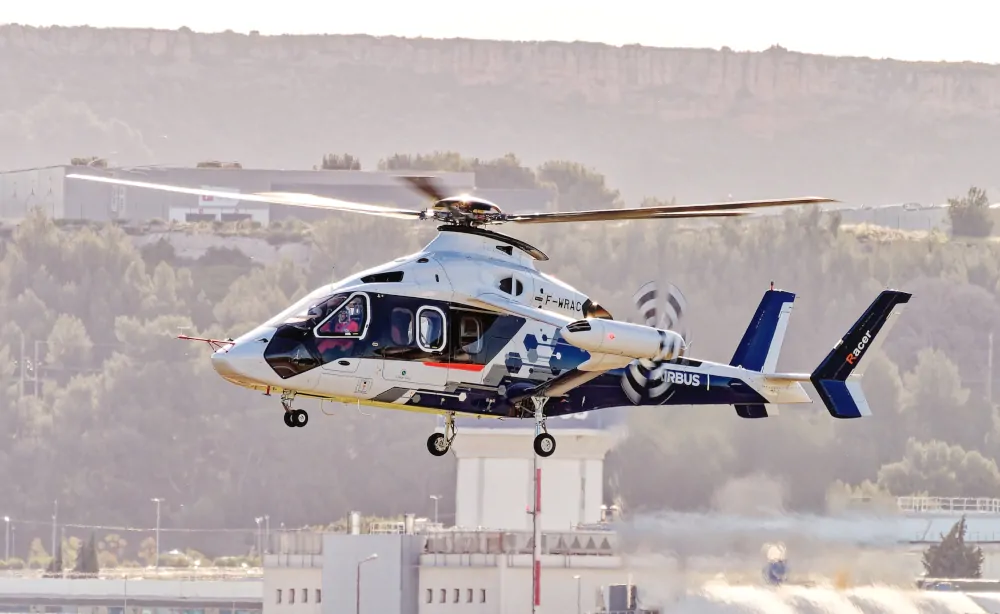 Pierwszy lot Racera zbudowanego przez Airbus Helicopters