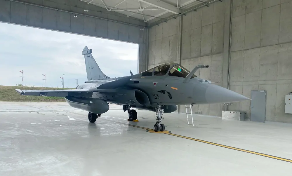 Chorwacki myśliwiec Rafale