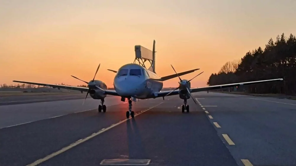 Saab 340 AEW w Gdyni