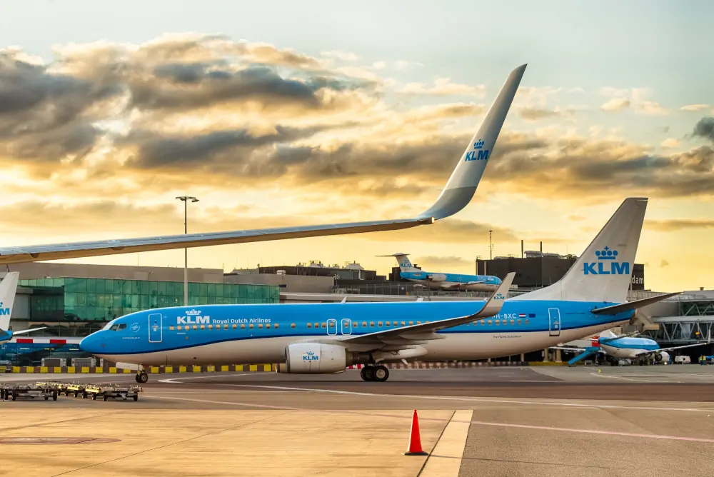 Zdjęcie ilustracyjne - samoloty B737 KLM