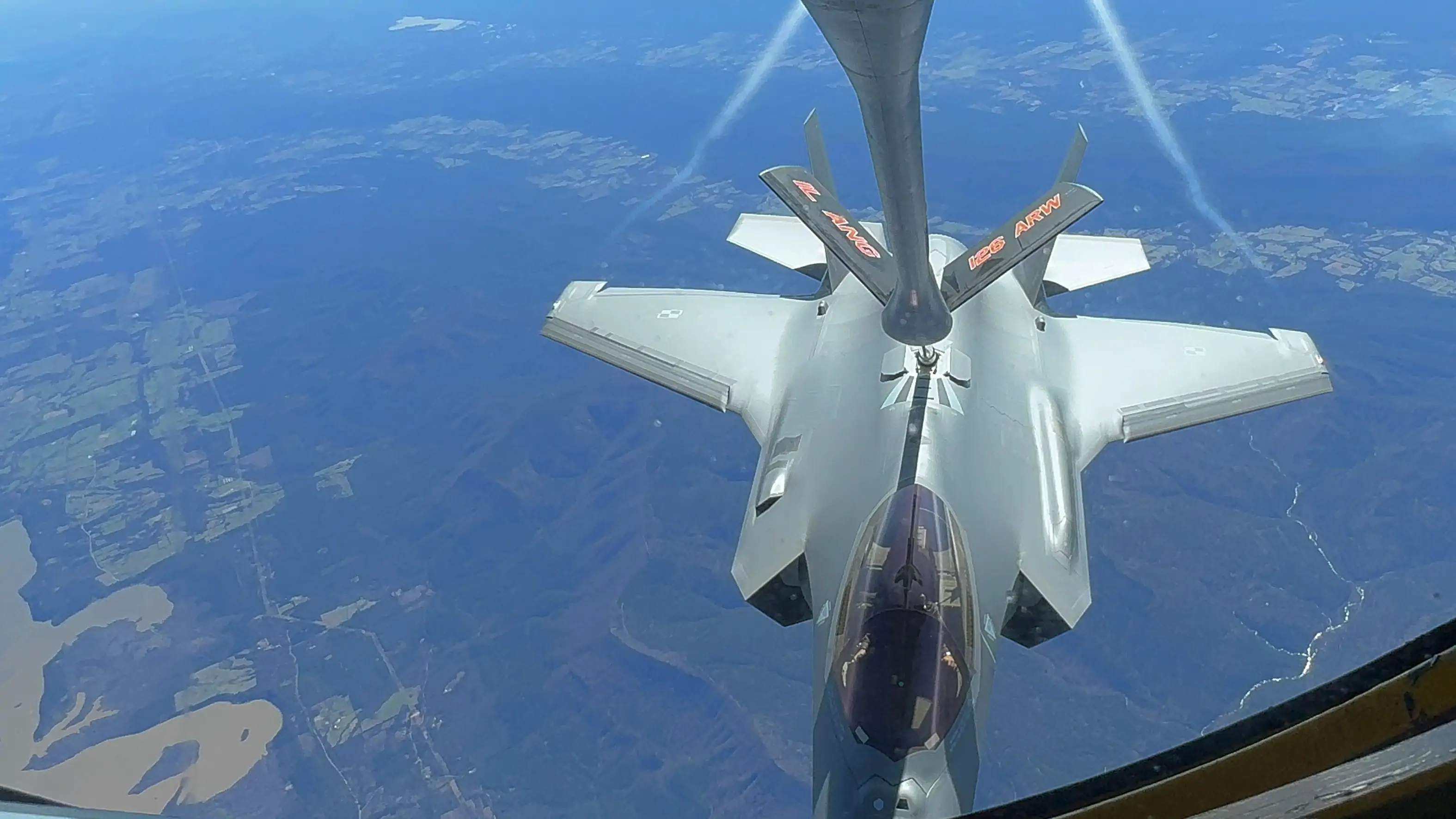 Tankowanie polskiego F-35