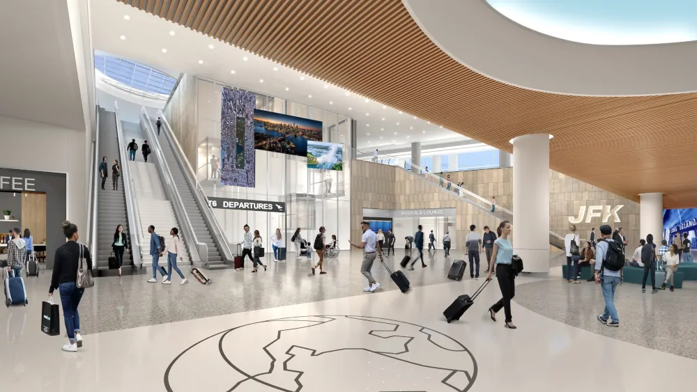 Wizualizacja Terminalu 6 - JFK International Airport