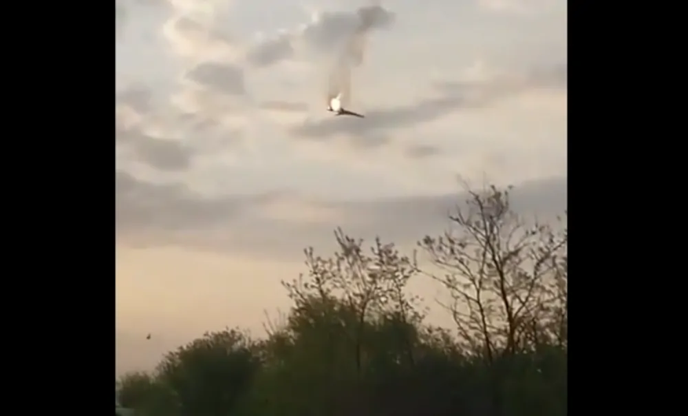 Zestrzelenie Tu-22M nad Rosją
