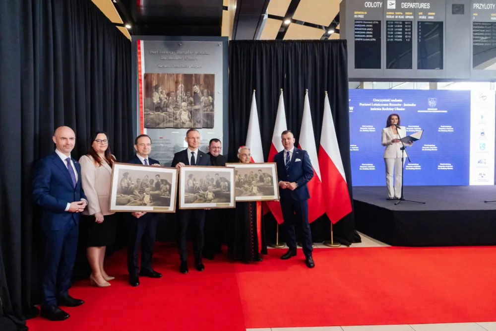 Foto: Tadeusz Poźniak/port lotniczy Rzeszów-Jasionka im. Rodziny Ulmów
