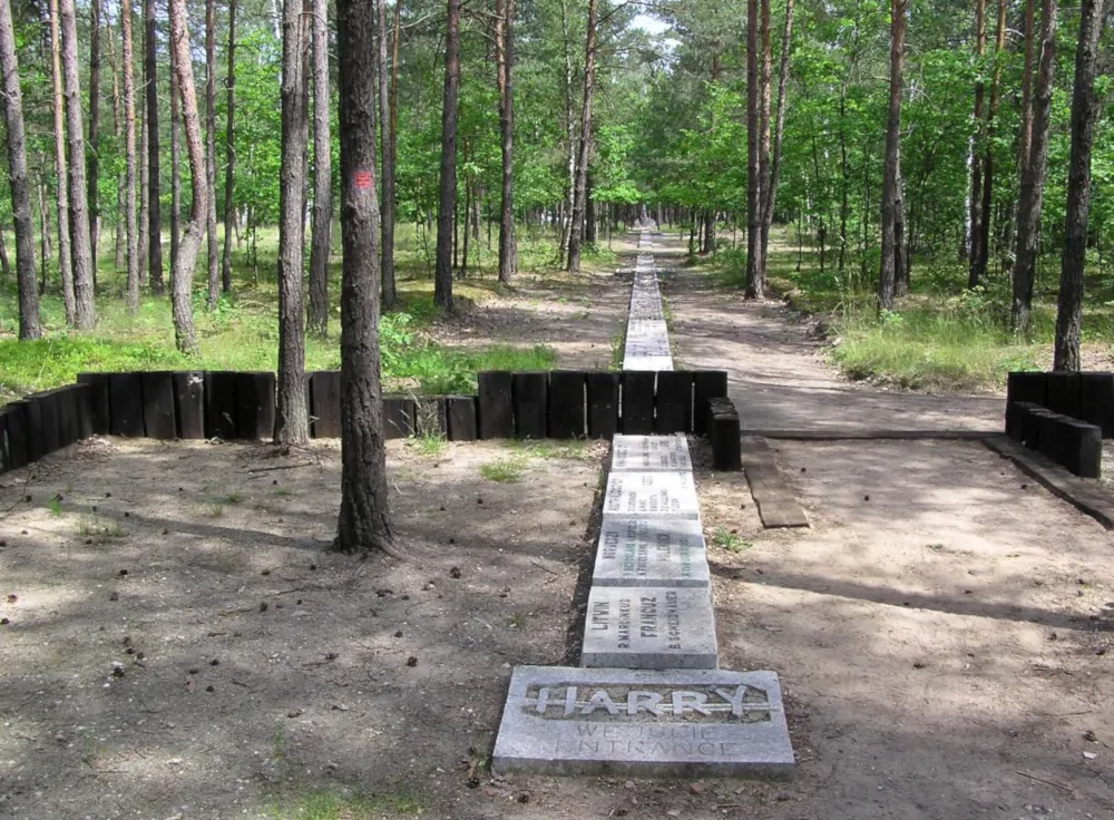 Upamiętnienie wejścia i przebiegu tunelu „Harry”